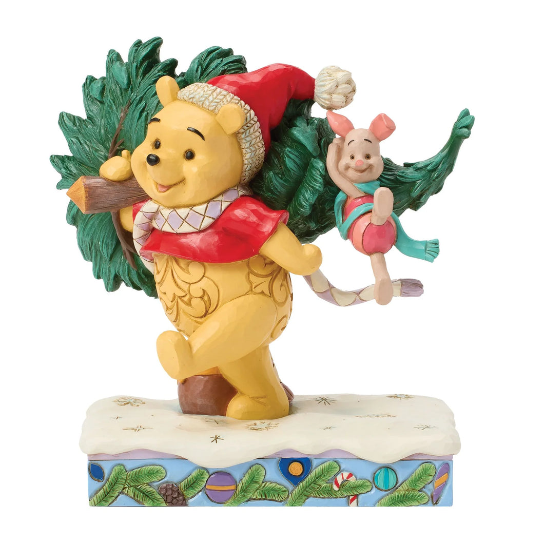 Jim Shore Disney Traditions Pooh Christmas Tree