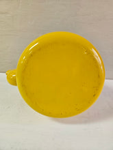 Load image into Gallery viewer, MCM Yellow Enamelware Teapot with Teak Handle 01
