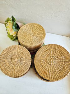 Set of 3 Woven Nesting Baskets with Lids 001
