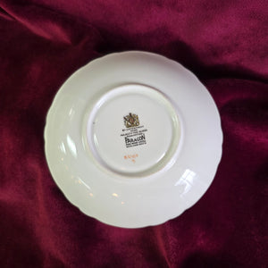 Paragon Red Floral Teacup and Saucer #2430
