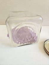 Load image into Gallery viewer, Vintage Square Jar with Nabob Genie Aladdin Lid 023
