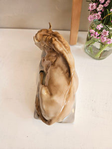 Zsolney Porcelain Bison Firguine 22 46