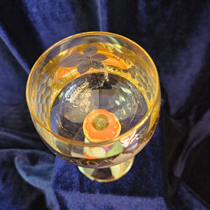 Hummel Lady with Purse Wine Glass Goblet #2530