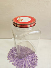 Load image into Gallery viewer, Vintage Square Jar with Nabob Genie Aladdin Lid 023
