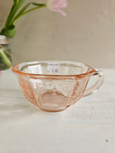 Load image into Gallery viewer, Pink Depression Glass Cup with Handle 42403
