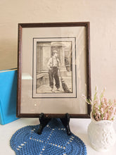 Load image into Gallery viewer, Framed Print of Sweeper Boy 42503
