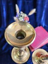 Load image into Gallery viewer, Pair of Brass Candleholders 2529

