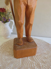 Load image into Gallery viewer, Carved Wood Statue of Old Man 42507
