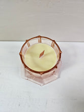 Load image into Gallery viewer, Pink Glass Soy Candle 42503
