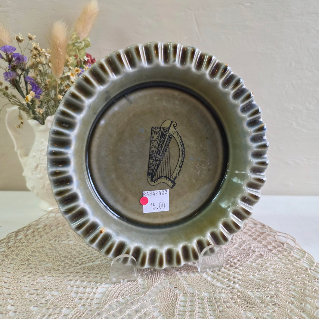 Wade Harp Irish Porcelain Ashtray 42403