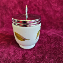 Load image into Gallery viewer, Royal Worester King Size Egg Coddler &amp; Lid – Peaches &amp; Berries 2433

