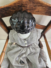 Load image into Gallery viewer, Antique Victorian Restored Porcelain Doll with Chair 42509
