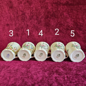 Aynsley Bone China Mugs. Made in England 019