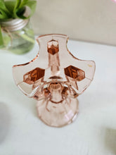 Load image into Gallery viewer, Czech Art Deco Pink Glass Rocket Vase 42403
