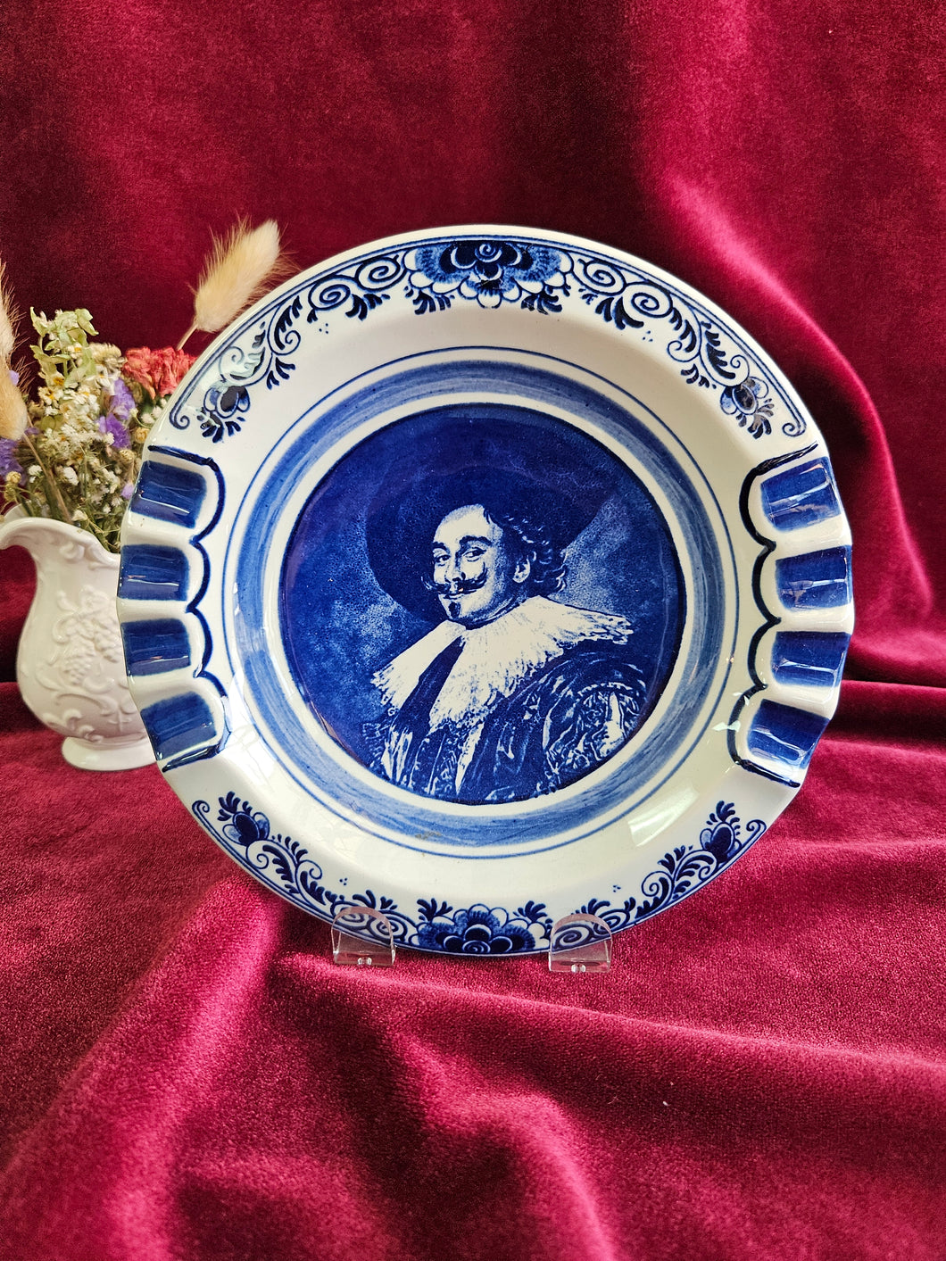 Blue & White Frans Hal Delfts Plate 42302