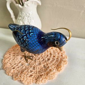 Chinese Cloisonne Bird Figurine #42507