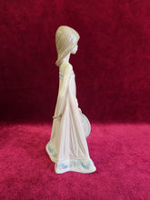 Load image into Gallery viewer, Lladro Sara Girl Holding Hat #56 42506
