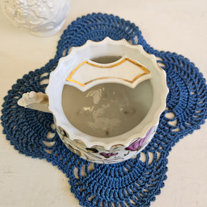 Victorian Footed Moustache Cup #47 2105