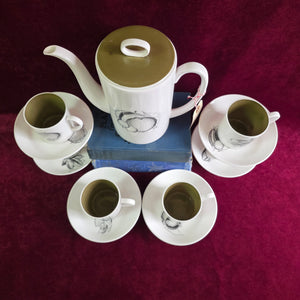 Susie Cooper “Black Fruit” Tea Set 42509