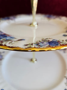 Royal Albert Moonlight Rose Cake Stand, 3 Tier #42509
