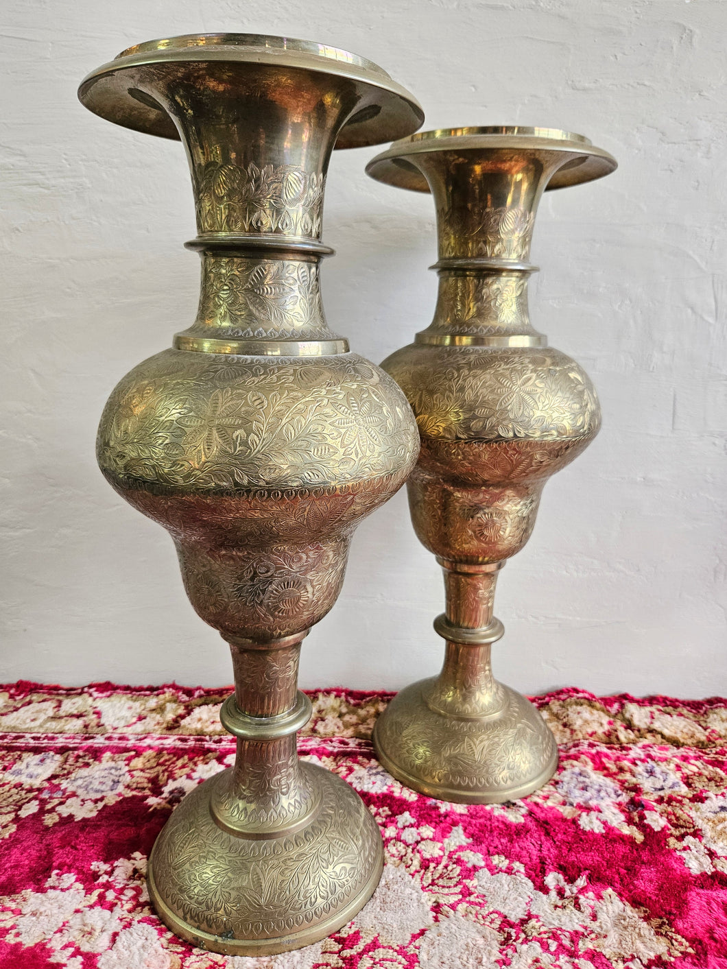 Indian Brass Vase 42507