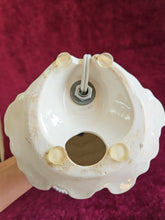 Load image into Gallery viewer, Southern Bell White Dress Porcelain Lamp with Shade #42508
