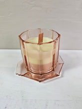 Load image into Gallery viewer, Pink Glass Soy Candle 42503
