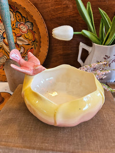 Royal Copley Lotus Flower Planter 2359