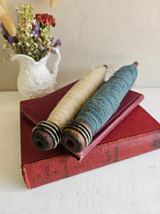 Wooden Yarn Bobbin with Thread 42501