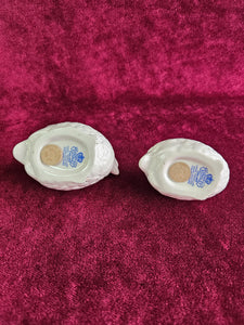 Vintage Aynsley Bone China Quail Salt & Pepper Shakers 954
