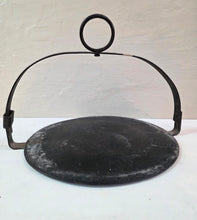 Load image into Gallery viewer, Scottish Cast Iron Fireplace Griddle – No. 12 – Adjustable Swing Handles 42512
