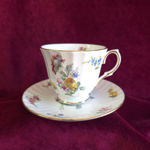 Birks Floral Cup & Saucer 028