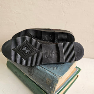 Vintage Leather Wingtip Boy’s Dress Shoes #42406