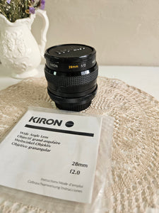 Kiron Wide Angle Lens 28MM 42409
