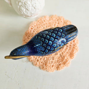 Chinese Cloisonne Bird Figurine #42507