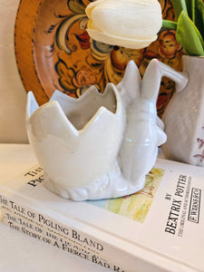 Floart Bunny and Ducks Egg Planter KF