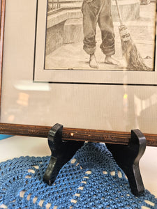 Framed Print of Sweeper Boy 42503