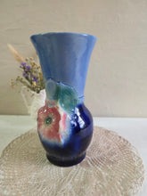 Load image into Gallery viewer, Royal Copley Blue w/ Flower Vase 2539
