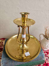 Load image into Gallery viewer, Brass Gimbal Candlestick #42302
