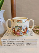 Load image into Gallery viewer, Bunnykins Royal Doulton &quot;Circus Bunny&quot; Two Handled Mug 2441
