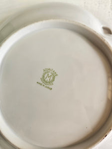 Noritake Hand-Painted Trefoil Oriental Scene Bowl 42309