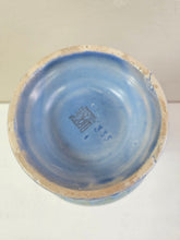 Load image into Gallery viewer, Blue Wade Pitcher. Hand painted floral design
