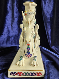 Imperial Dragons of Heaven and Earth Candlestick Holder #42507