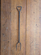 Load image into Gallery viewer, Hand forged Cast Iron Fork
