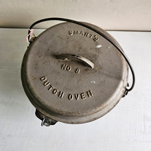 Load image into Gallery viewer, Cast Iron Smart’s No. 8 Dutch Oven 023
