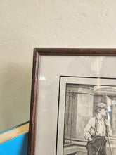 Load image into Gallery viewer, Framed Print of Sweeper Boy 42503
