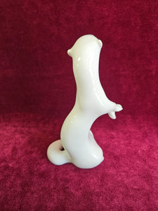 Winter Mink Porcelain Figurine Made in USSR 25 08