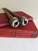 Load image into Gallery viewer, Wooden Bobbins (with metal caps) 42507
