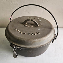 Load image into Gallery viewer, Cast Iron Smart’s No. 8 Dutch Oven 023
