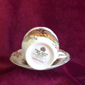 Royal Albert “Traditional British Songs” Series John Peel Cup and Saucer 42408